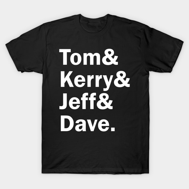 Funny Names x Slayer (Tom, Kerry, Jeff, Dave) T-Shirt by muckychris